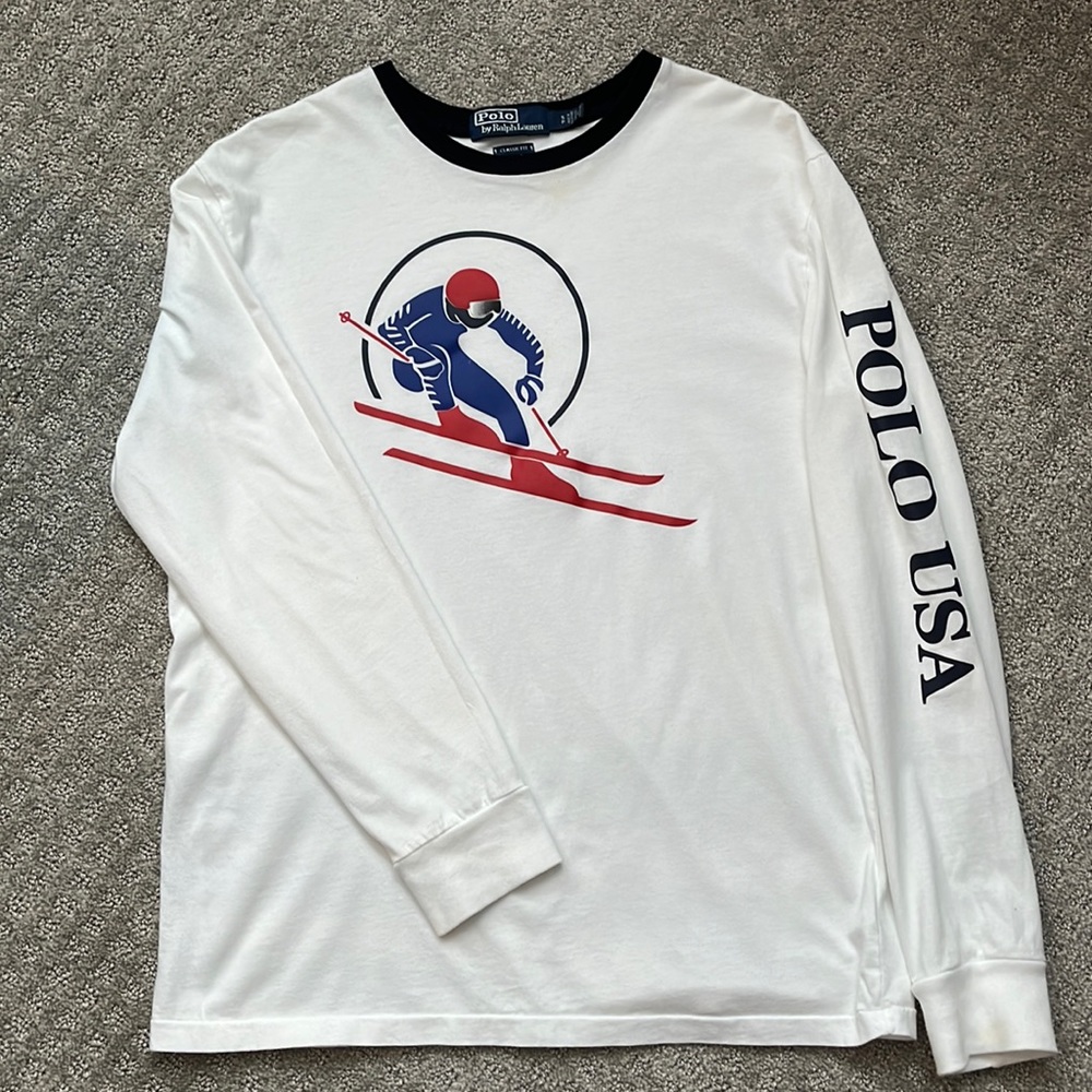 Men’s Polo by Ralph Lauren Long Sleeved T-shirt